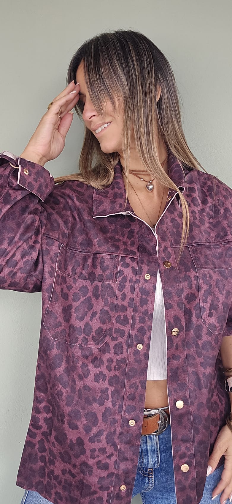 CAMISA DE LEOPARDO FATIMA