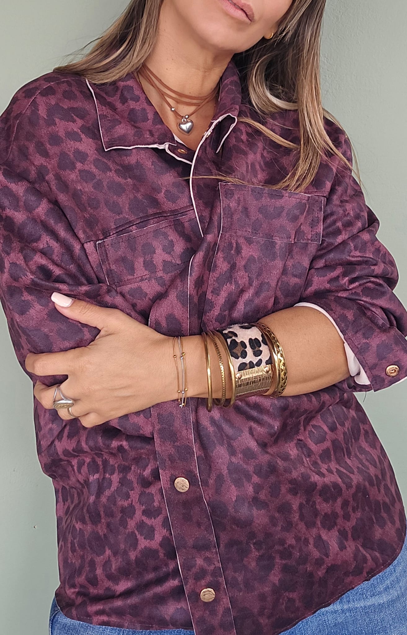 CAMISA DE LEOPARDO FATIMA