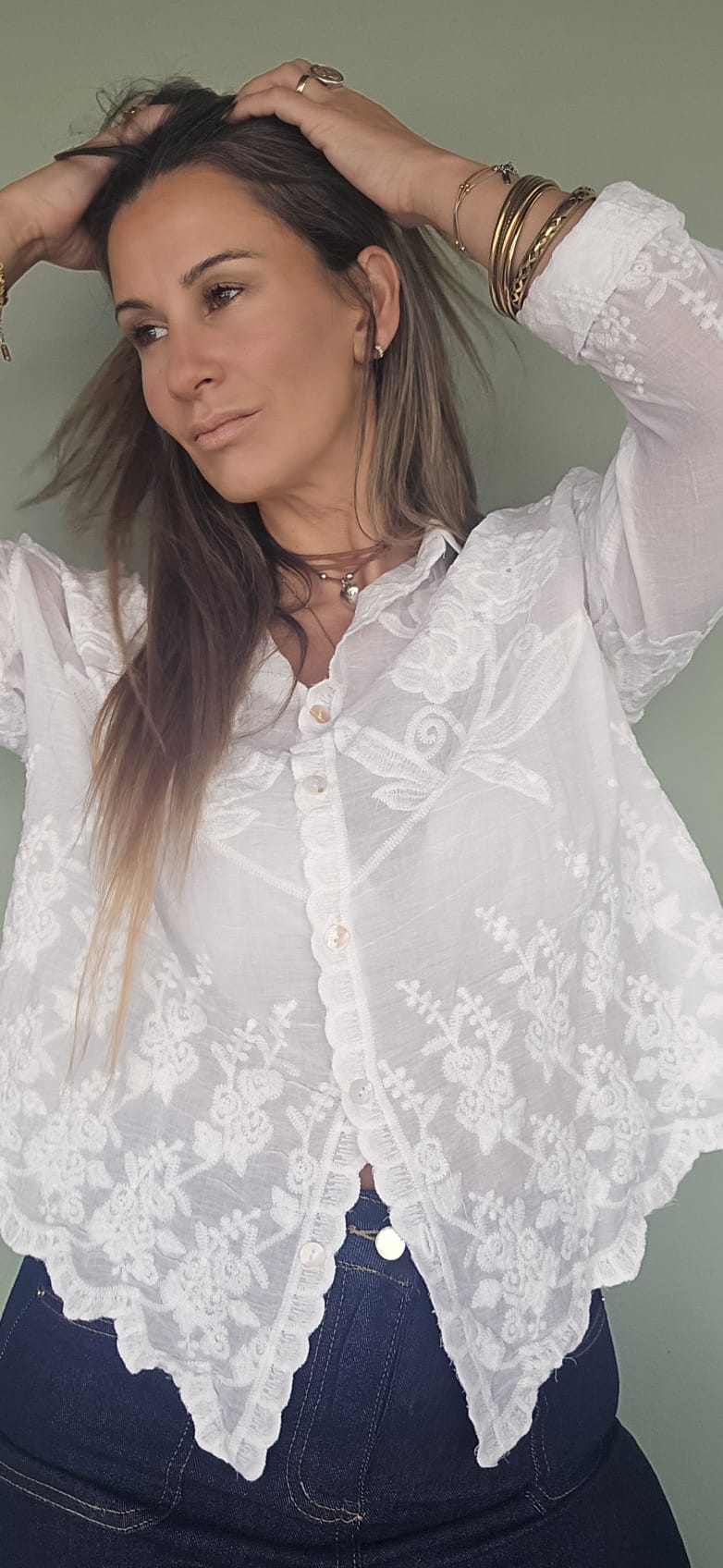 CAMISA FLOR