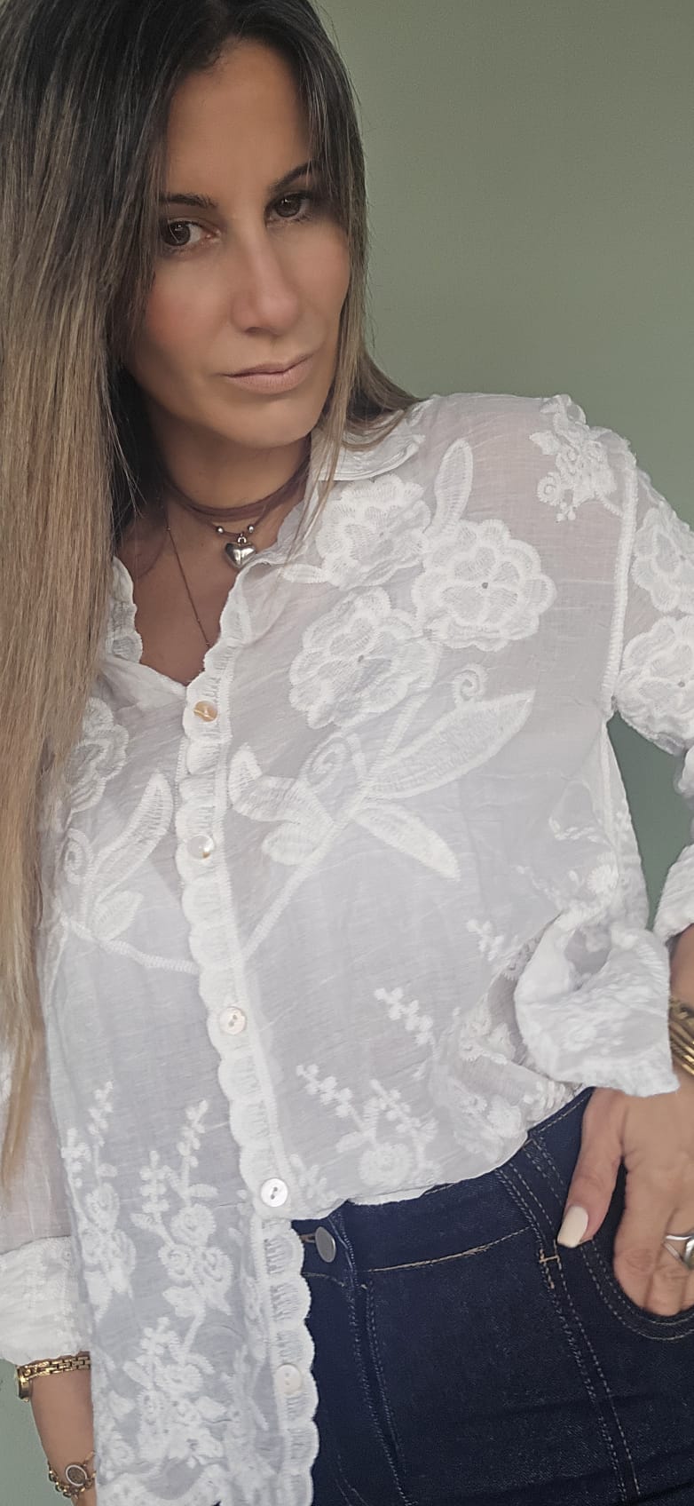 CAMISA FLOR