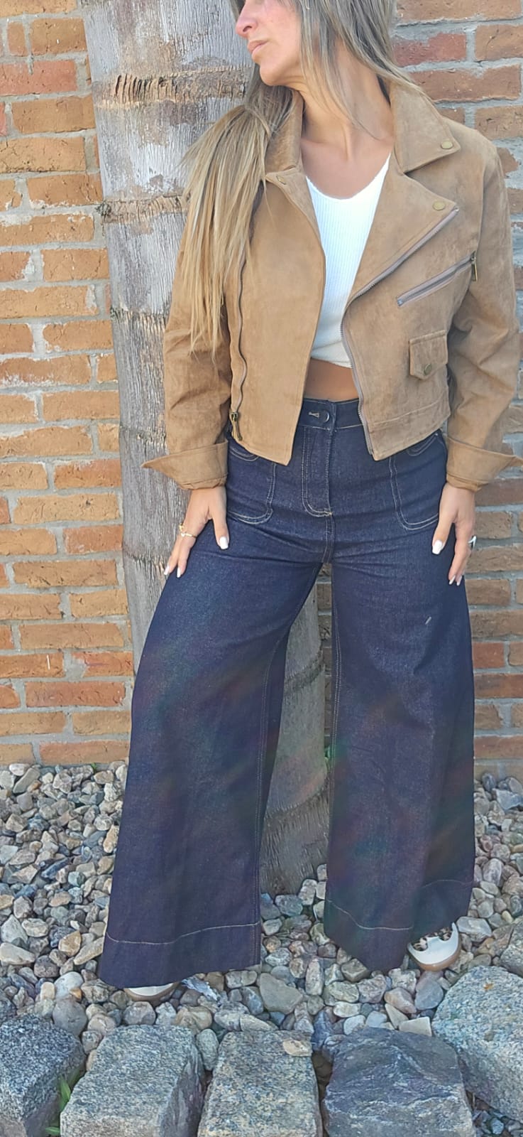 JEANS MAXI WIDE LEG