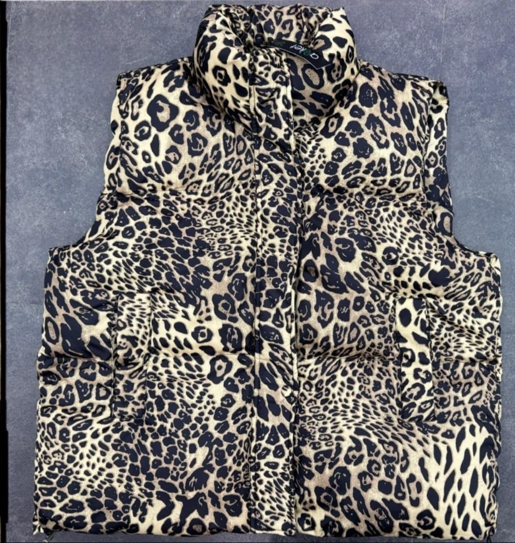 CHALECO ANIMAL PRINT
