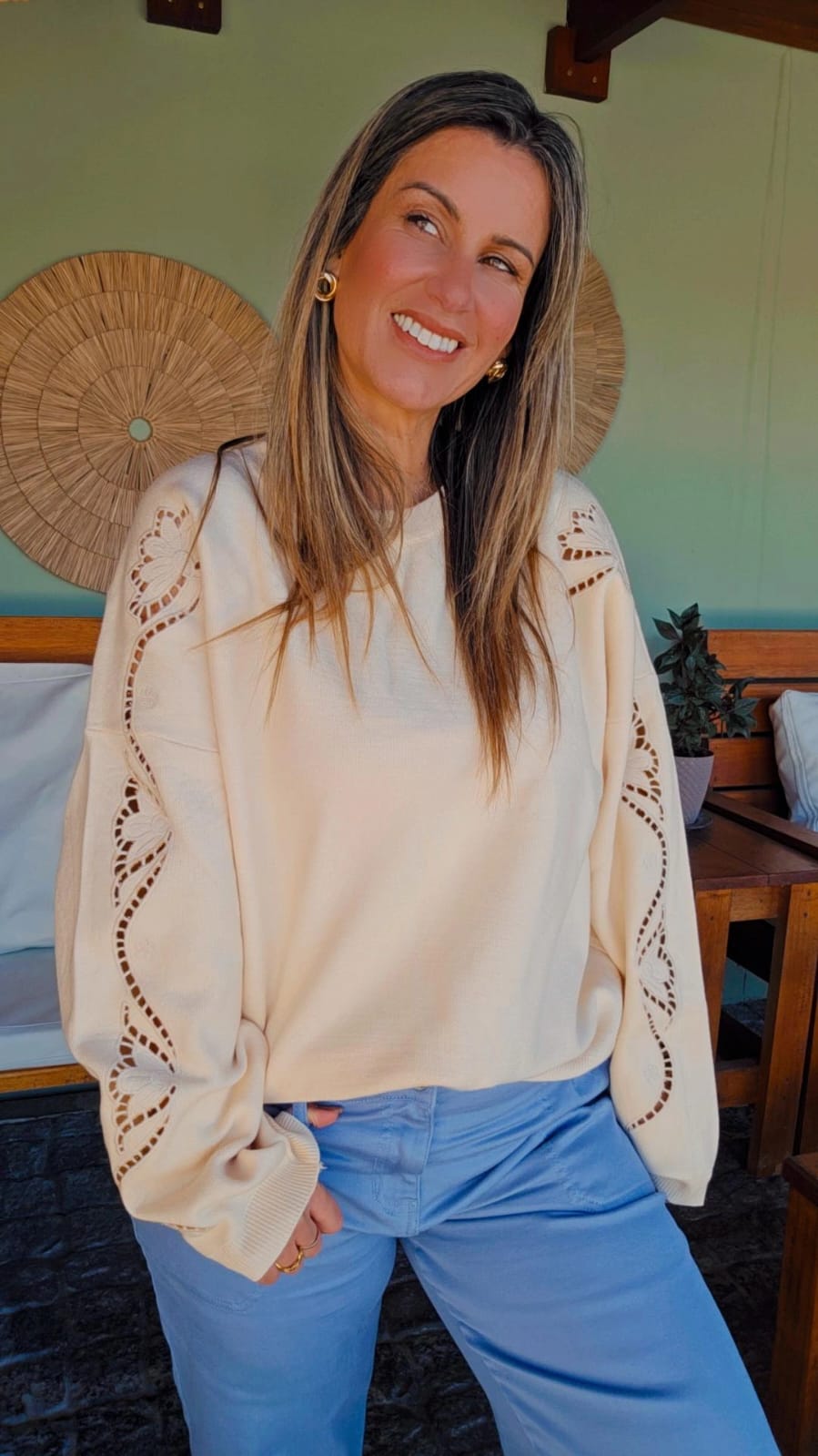 SWEATER FLOR