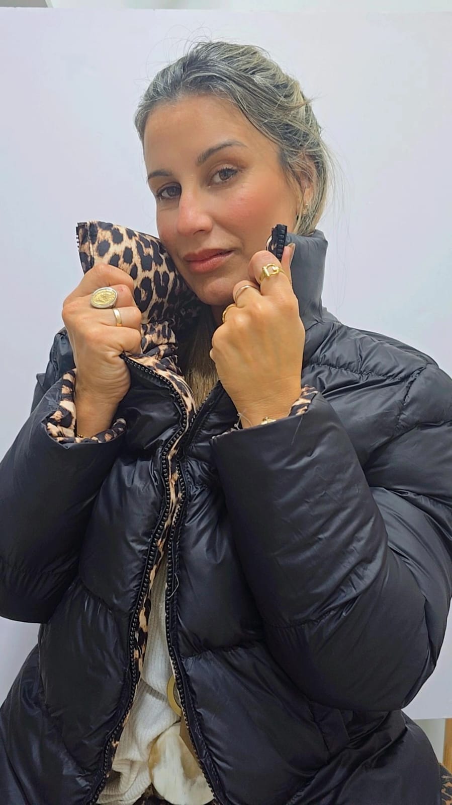 CAMPERA NAILON PRINT