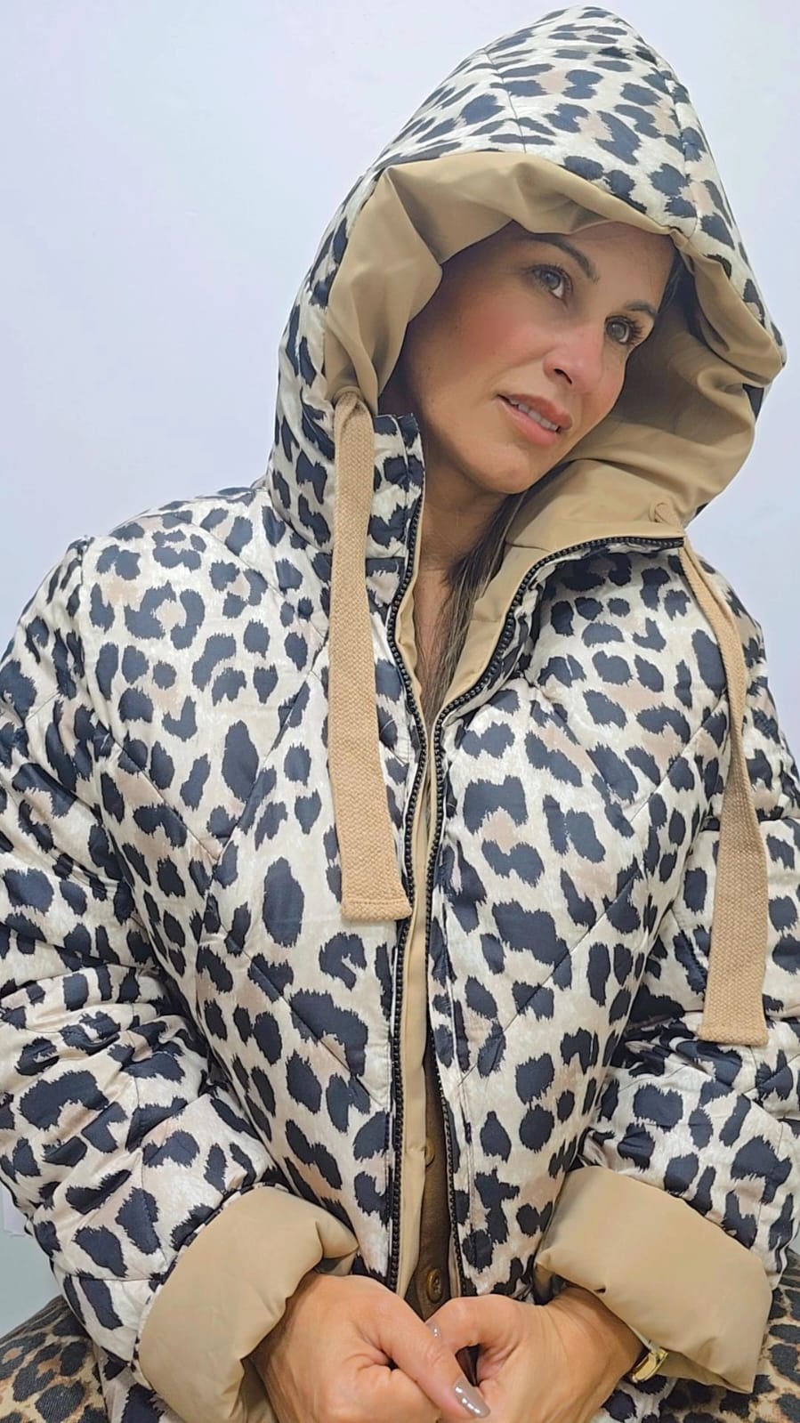 CAMPERA NAILON PRINT