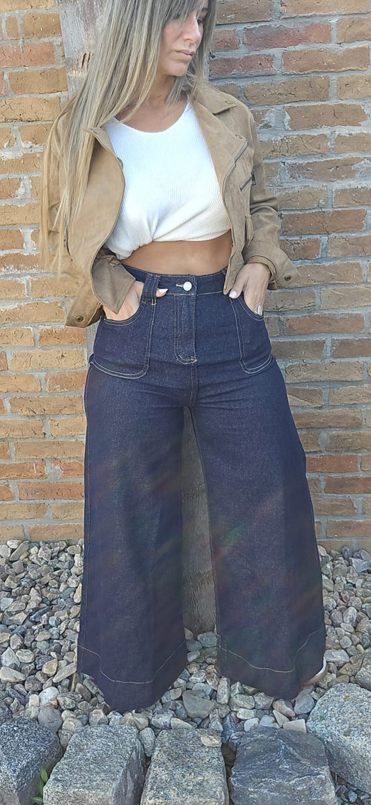 JEANS MAXI WIDE LEG