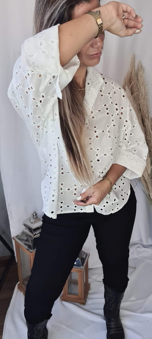 CAMISA OVERSAID CANDELA